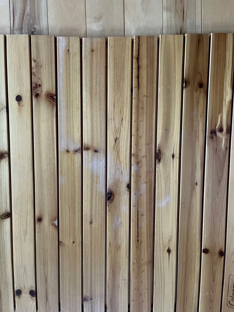 Coleman ナチュラルウッドロールテーブル110