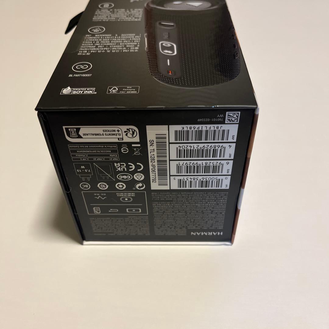 未開封、新品、未使用品　JBL FLIP 6 ワイヤレススピーカー　ブラック