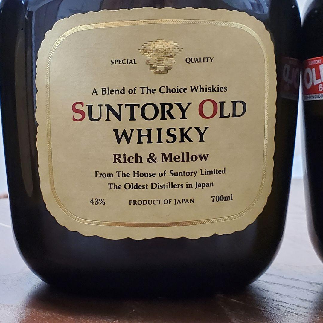 サントリー オールド ウイスキー 未開栓 4本セット / リッチアンドメロウ