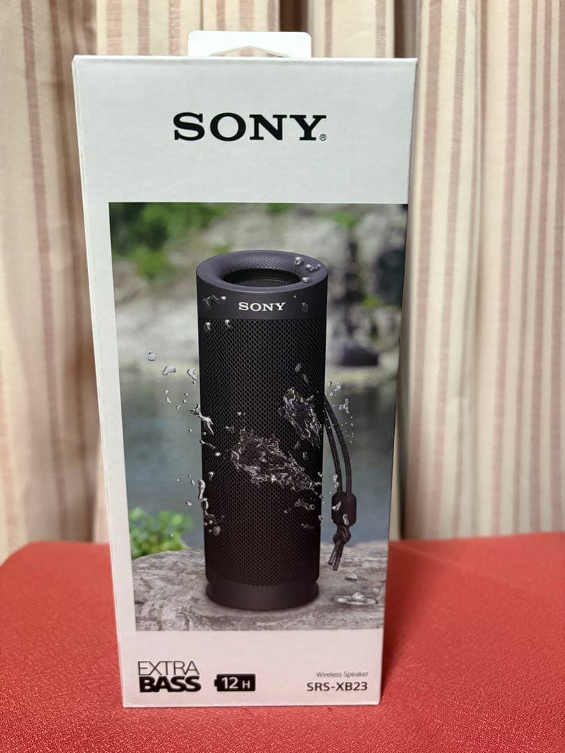 【未開封】SONY ワイヤレススピーカー　SRS-XB23 黒