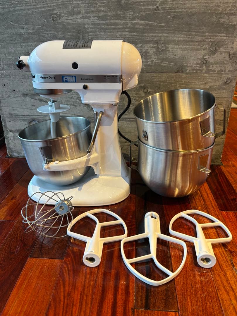 KitchenAid キッチンエイド スタンドミキサー KSM5 ホワイト