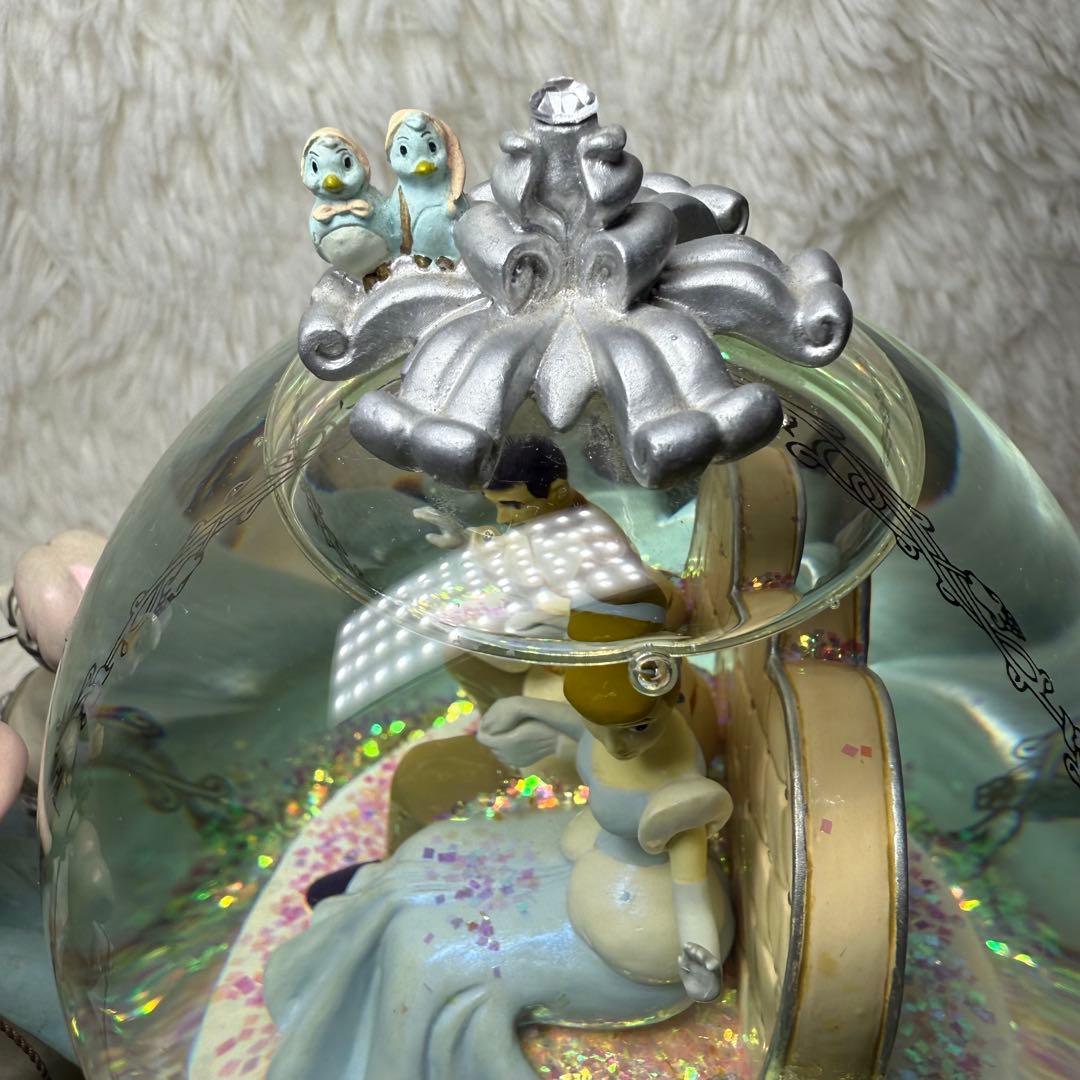 シンデレラ 50周年　オルゴール　スノードーム