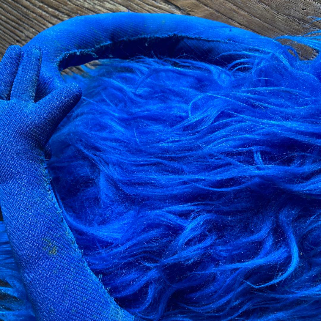 60's ヴィンテージ　ドール　ビッグ　モンスター　ファー　モケモケ　ヒッピー