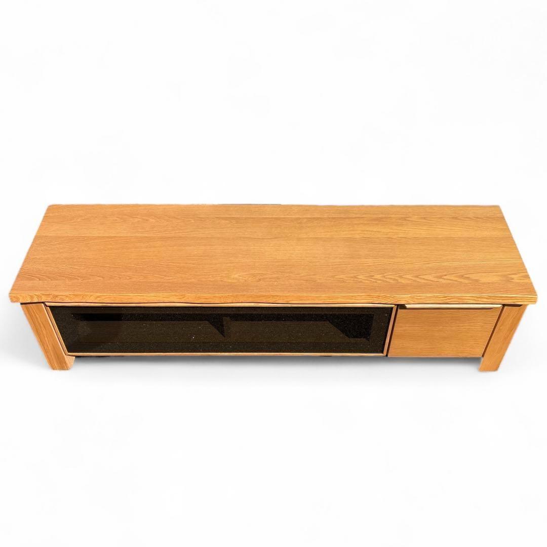 美品 大川家具 シギヤマ家具 テレビボード 幅150cm モダン 北欧デザイン