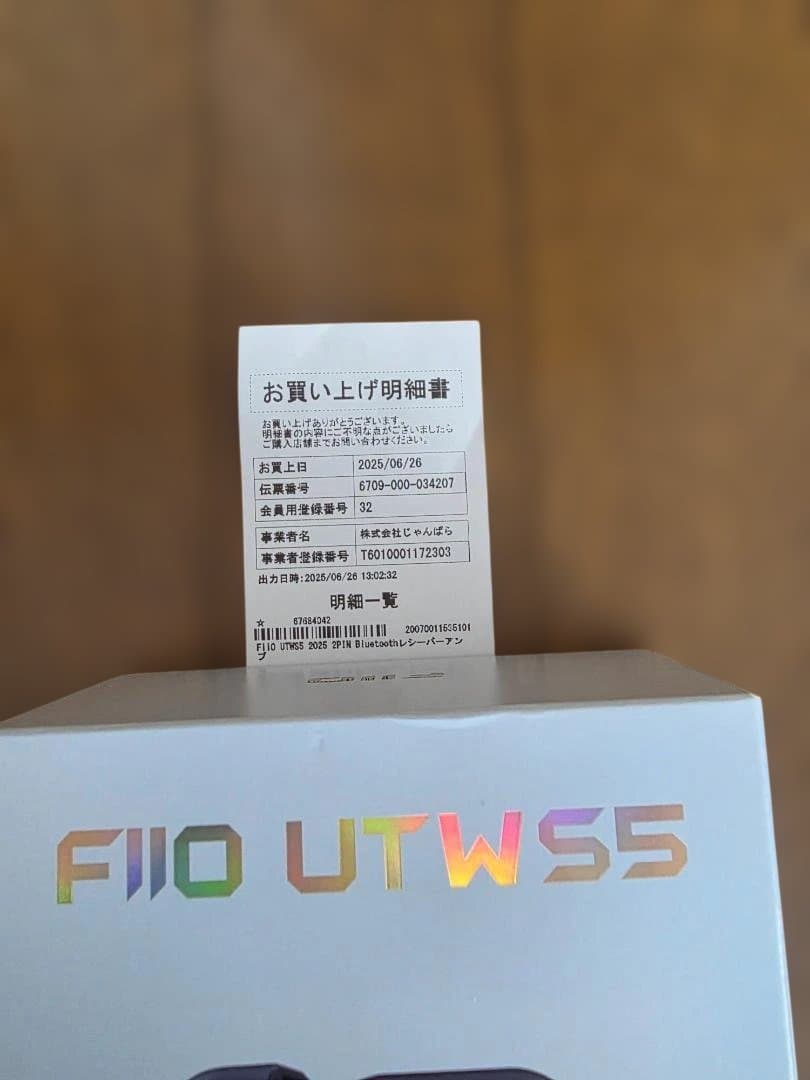 イヤホン FiiO UTWS5 2025 2pin