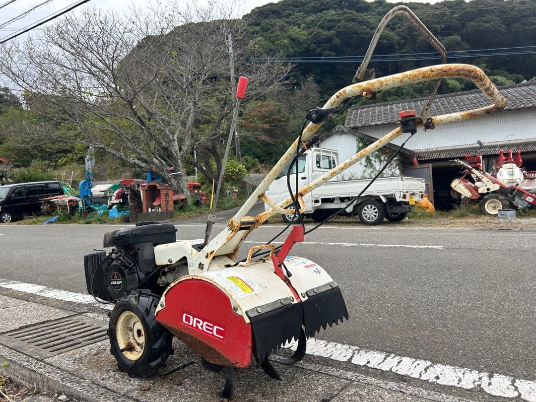 宮崎　オーレック 管理機　耕運機　SF40W 耕うん幅約400m 動画あり