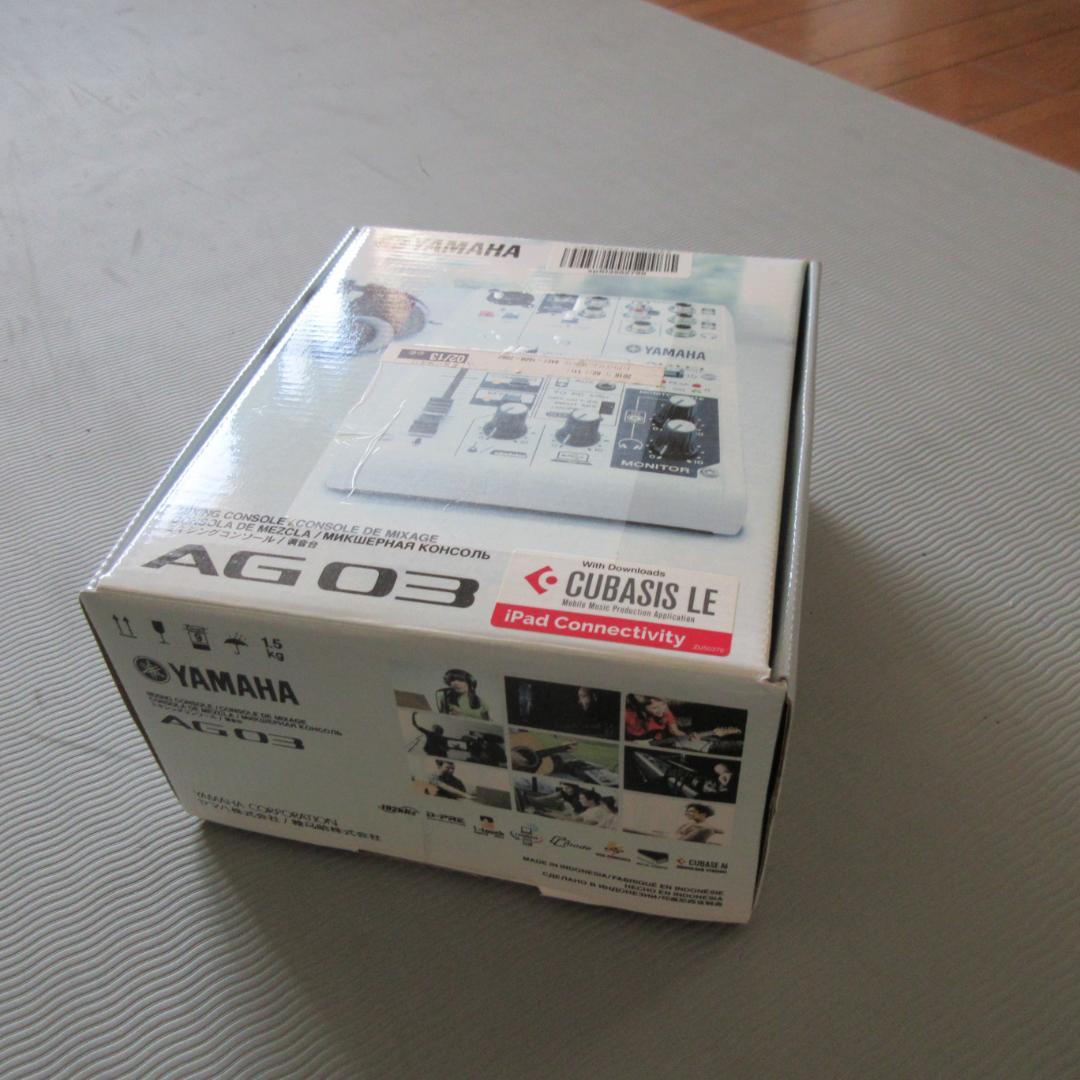 YAMAHA AG03 ミキサー 本体　動作確認済み