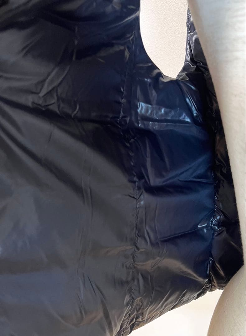 モンクレール ネイビーブルー ダウンベスト サイズ0