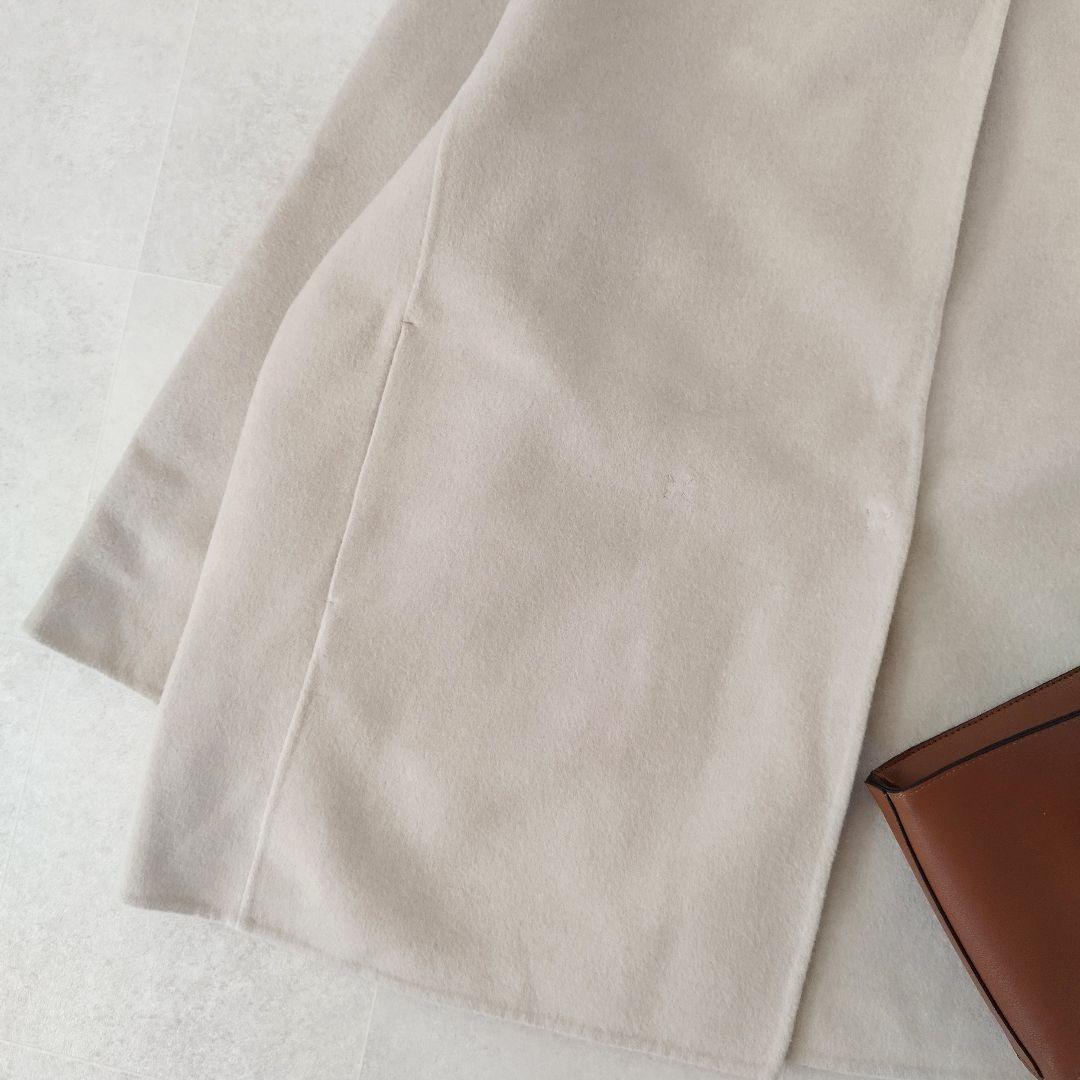 美品✨ボールジィ プレミアムウール リバーフーデットコート　薄ベージュ M相当