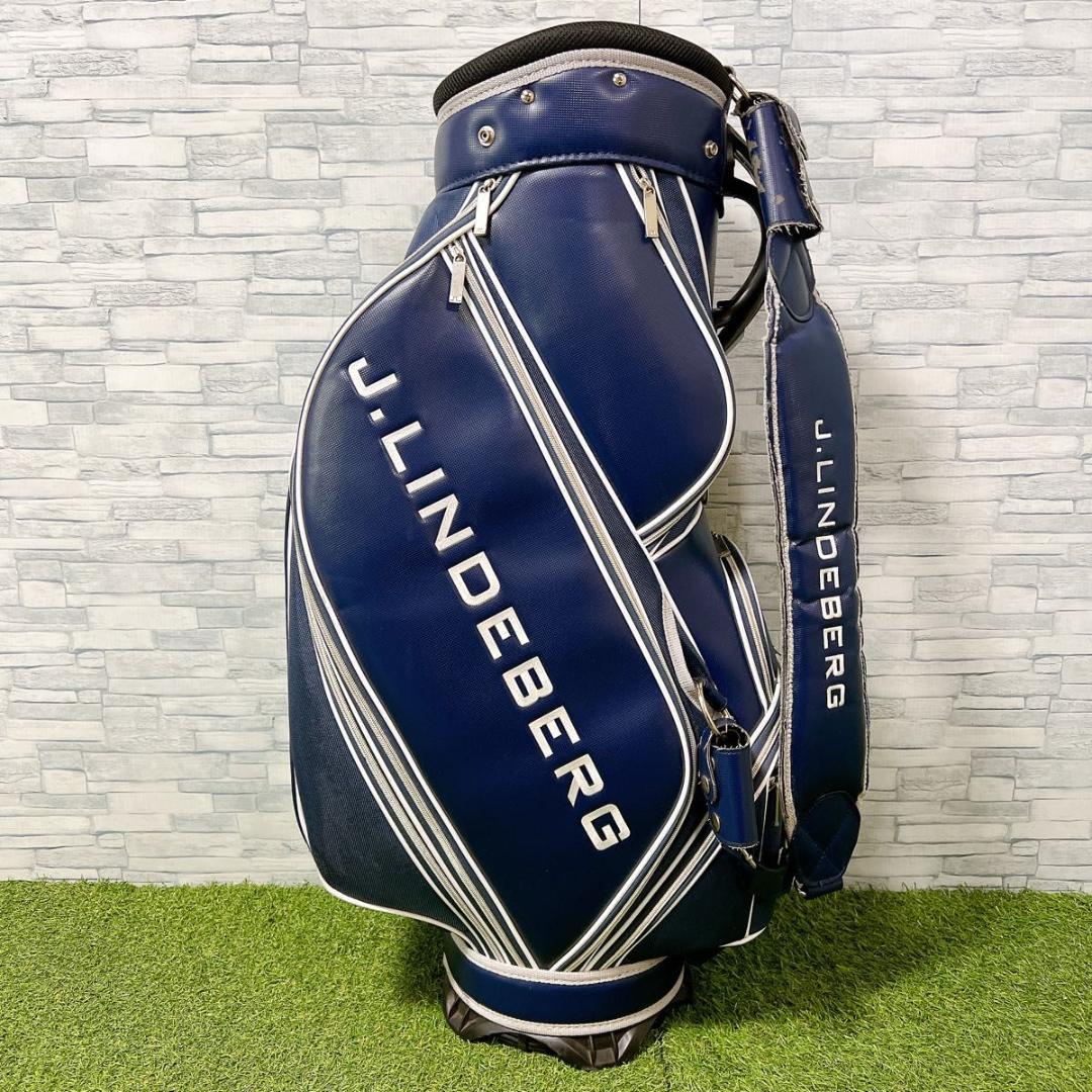 ★希少 J.LINDEBERG ジェイリンドバーグ キャディバッグ カート式