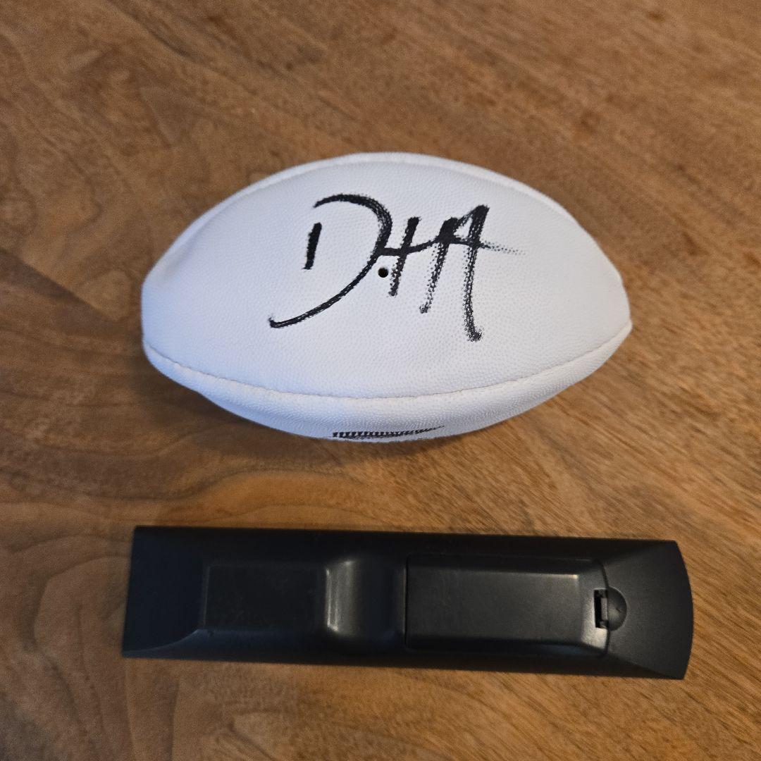 オールブラックス　サイン　ラグビーボール　TUDOR