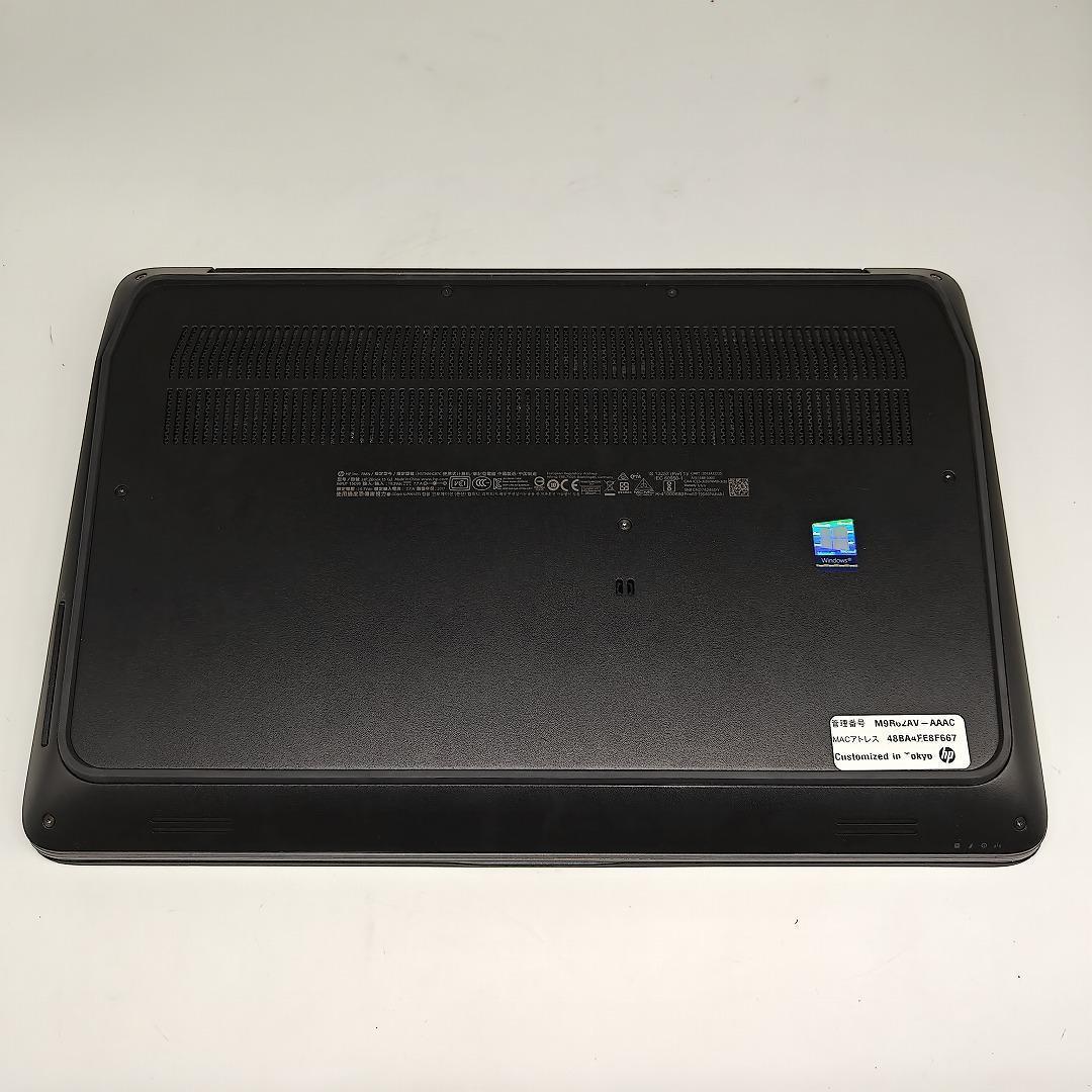 【HP】ZBook 爆速i7 SSD256GB+HDD1TB 大型ノートPC