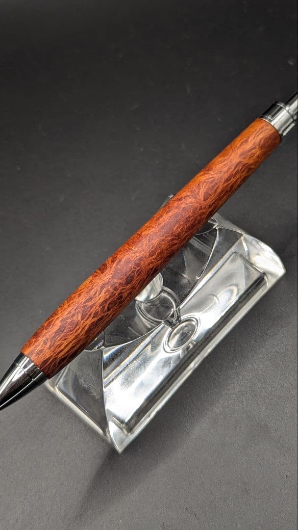 447ペン工房翌檜　極上　レースシーオーク　木軸シャーペン　ボールペン