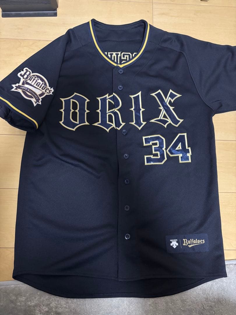 オリックスバファローズ 吉田正尚 ユニフォーム ビジター L