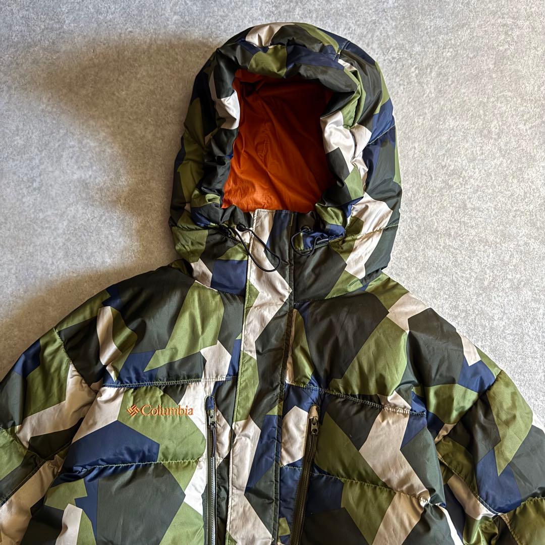 ジャケット・アウター columbia archive camouflage down parka