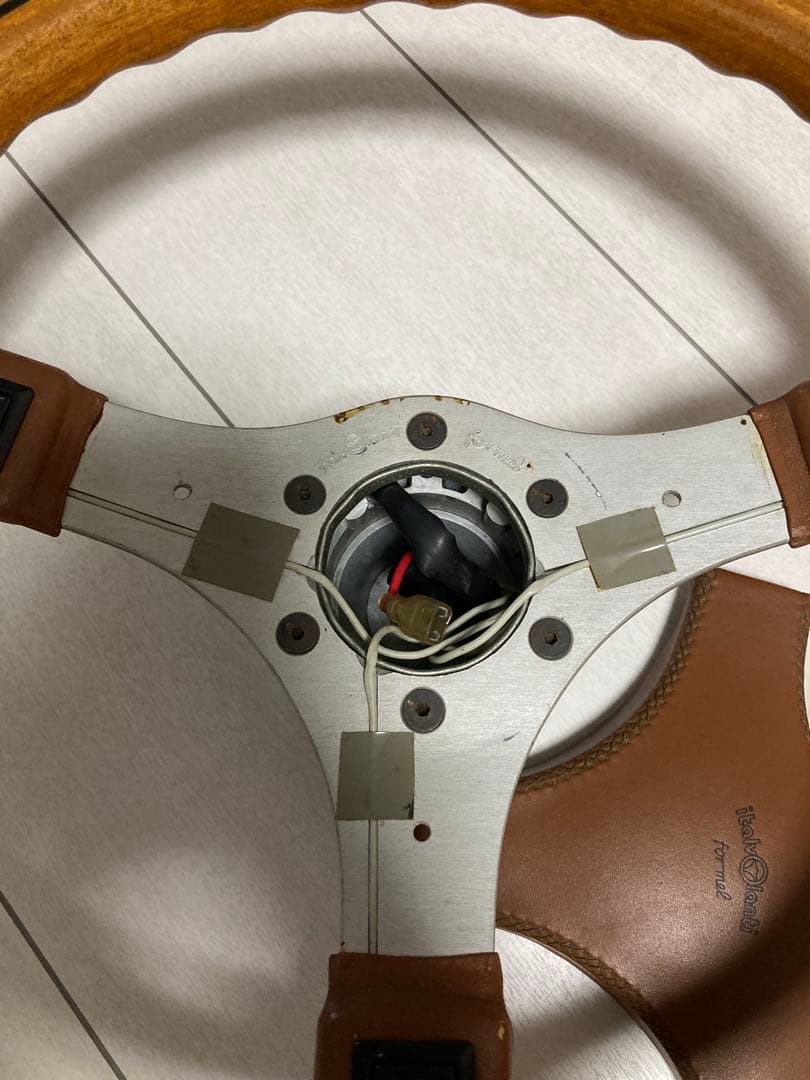 italvolanti イタルボランテ ステアリング　当時物　ボス付き