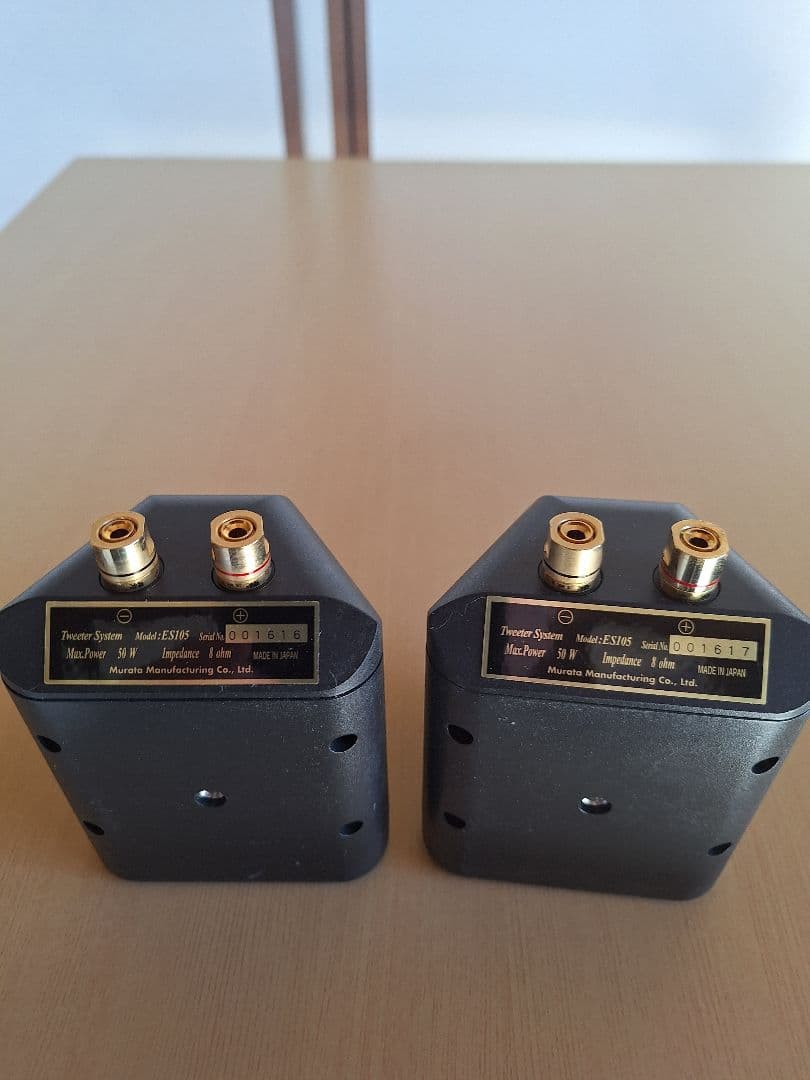 muRata ES105 スーパーツイーターペア