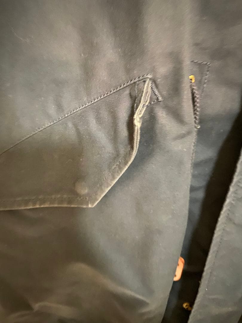 AMERICAN RAG CIE モッズコート　2WAYファー付き　　ネイビー