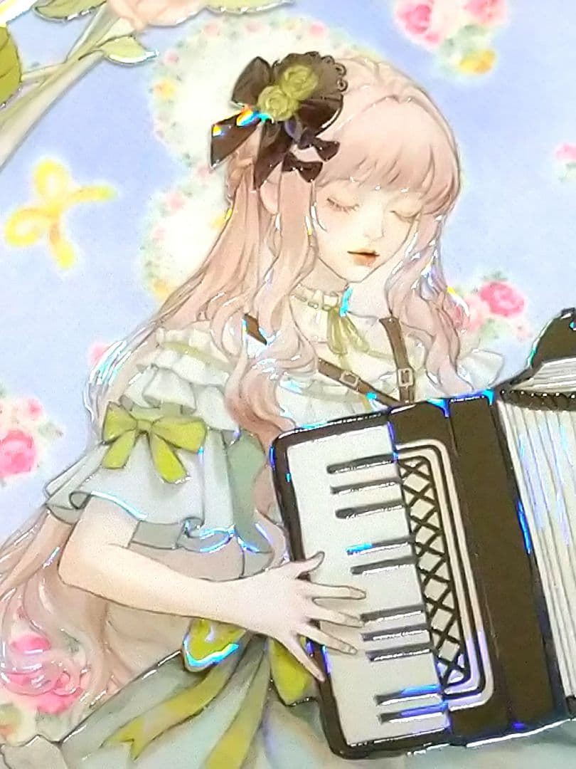 ✩再販✩J894＃花梦拾音(贝壳光)切り売り海外人物マステ女の子