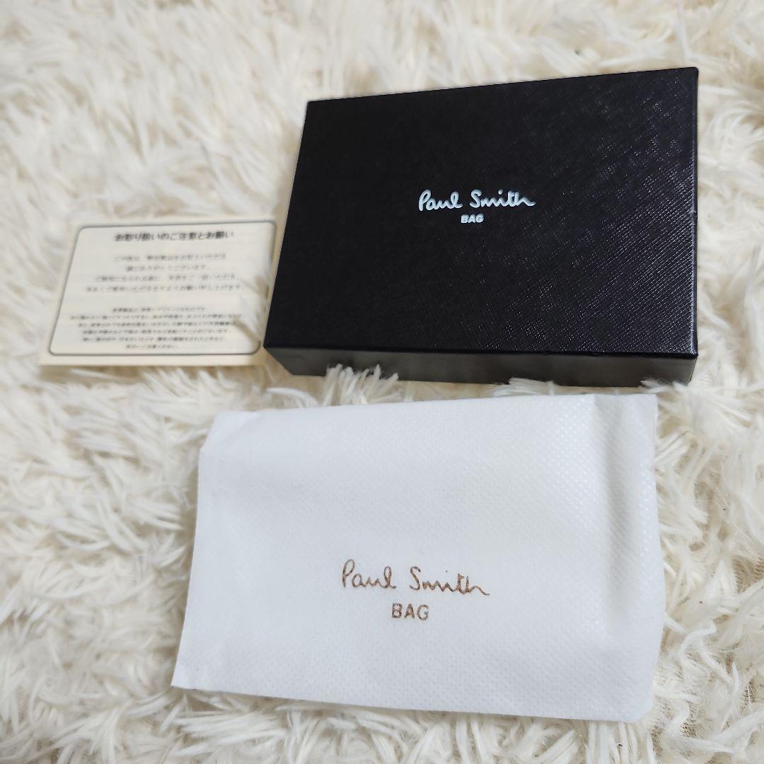 【未使用級】Paul Smith ブラック 名刺入れ　箱有り