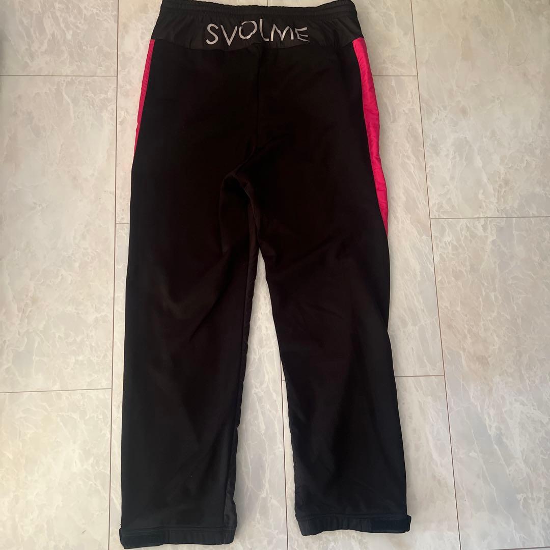 スボルメ SVOLMEピステ上下セット ブラック/マルチカラー