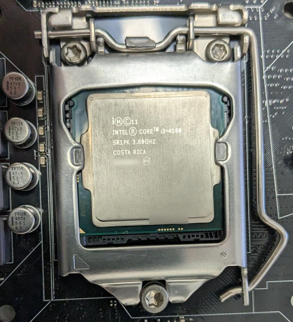 ASUS Z97-PRO GAMERマザーボード,i3-4160,24GBセット