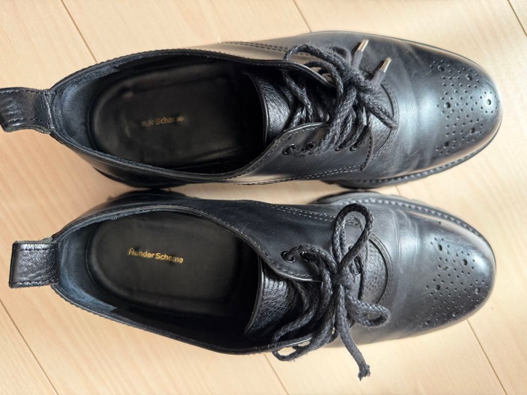 靴 Hender scheme commando blucher 4