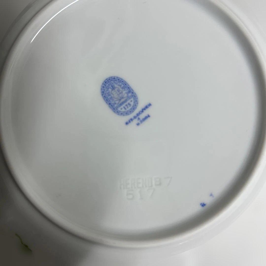 未使用近✨ヘレンド ウィーンの薔薇 プレート 19cm 皿 ピンク ローズ6枚