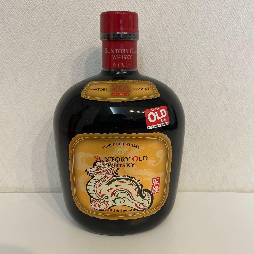 サントリーオールドウイスキー　辰年ラベル