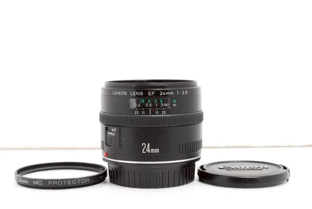 Canon EF 24mm F2.8 ✨ 超広角 単焦点レンズ キヤノン 大人気