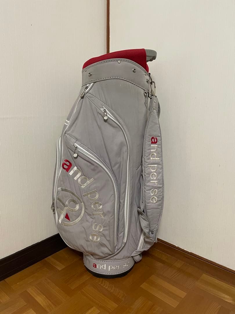 and per se グレー キャディバッグ
