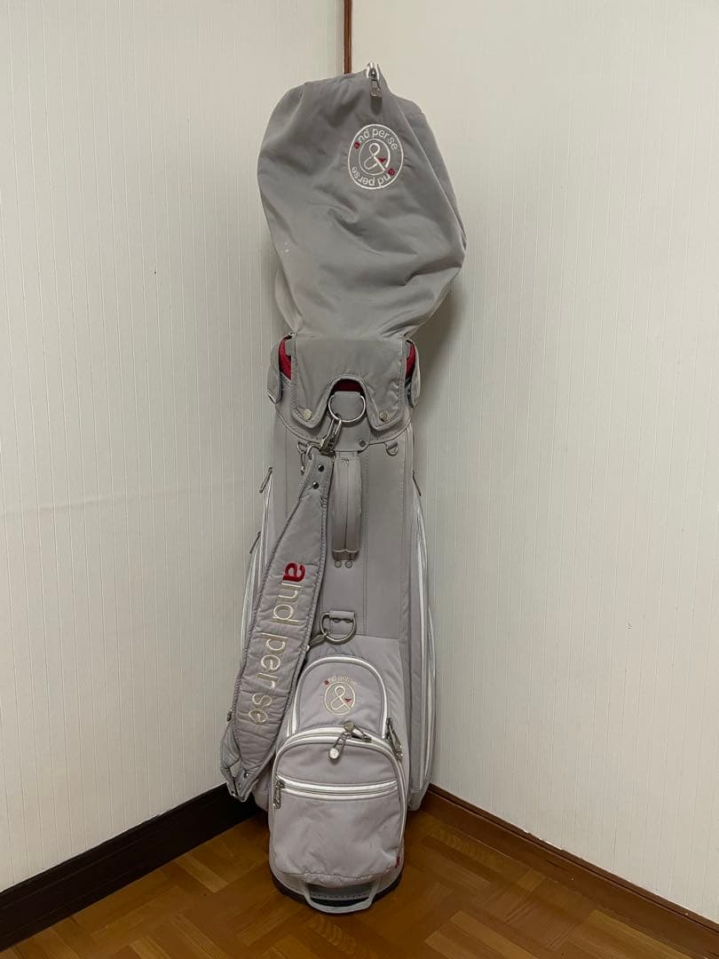 and per se グレー キャディバッグ