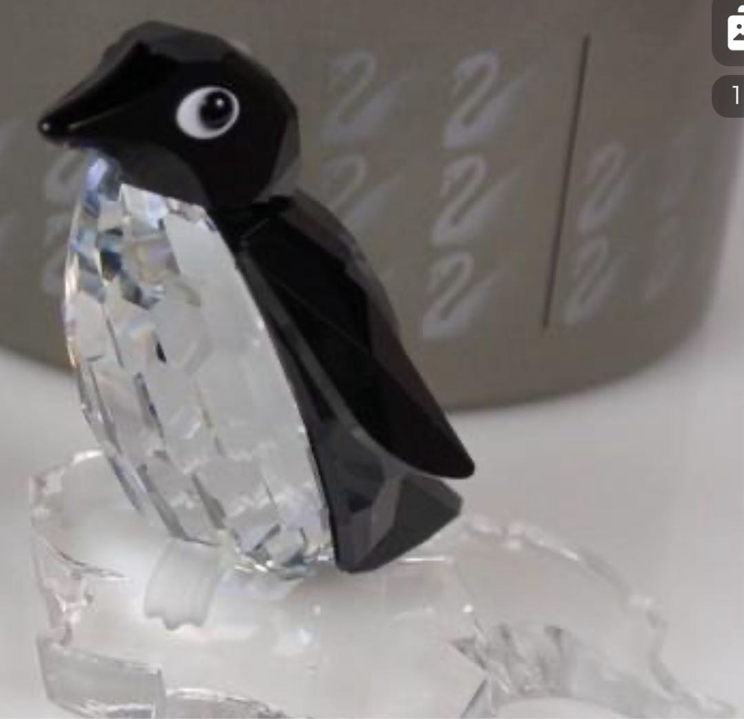 廃盤レア　スワロフスキー 　「ペンギン男爵」 「マダムペンギン」