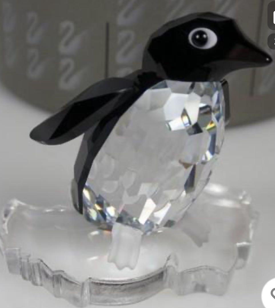 廃盤レア　スワロフスキー 　「ペンギン男爵」 「マダムペンギン」