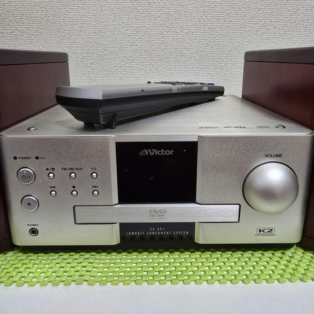 JVCケンウッドビクターコンパクトコンポーネントDVDシステムEX-AK1