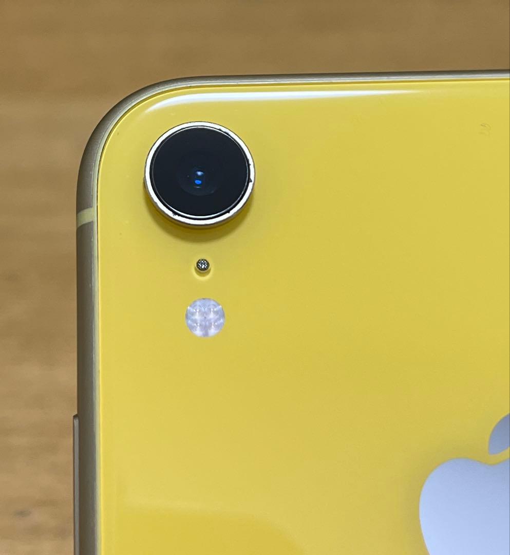 【美品】iPhone XR イエロー64GB 箱・付属品付き　国内販売品