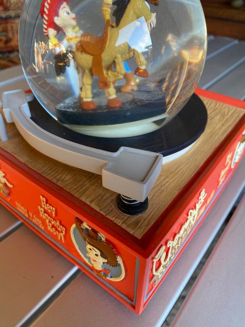 TOYSTORY トイストーリー　スノードーム　オルゴール　ディズニー　レア