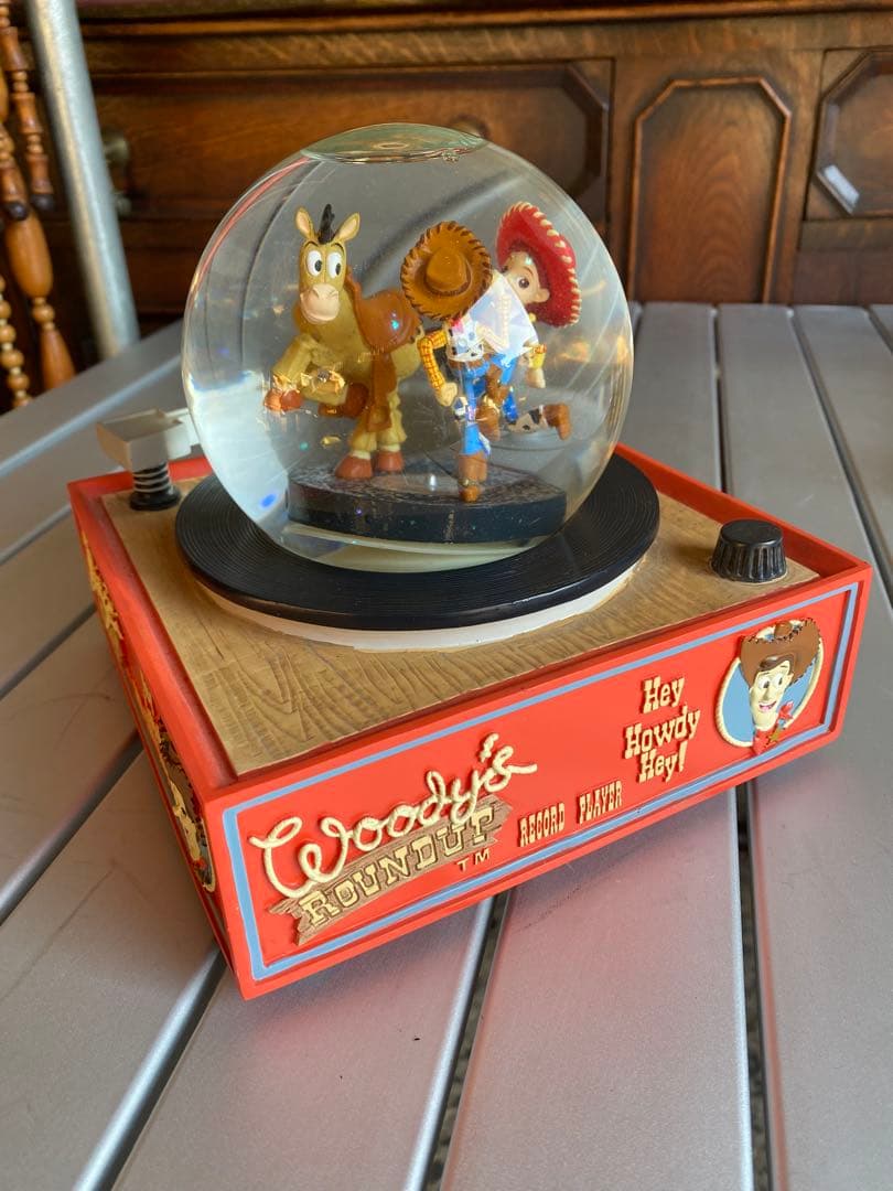 TOYSTORY トイストーリー　スノードーム　オルゴール　ディズニー　レア
