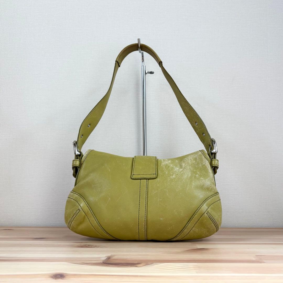 バッグ Coach Leather Soho Shoulder Bag Leaf