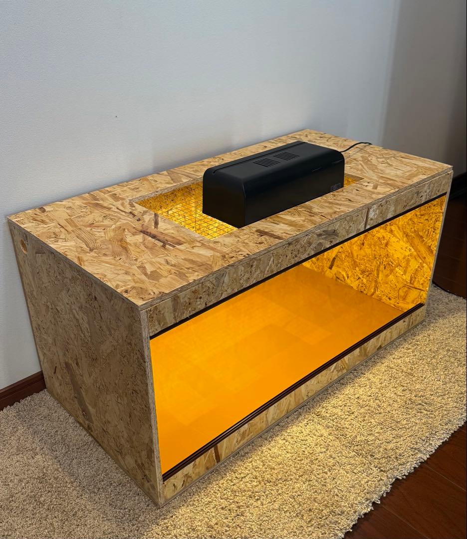 飼育ケージ 90×45×45 osb サイズ変更可　爬虫類　小動物