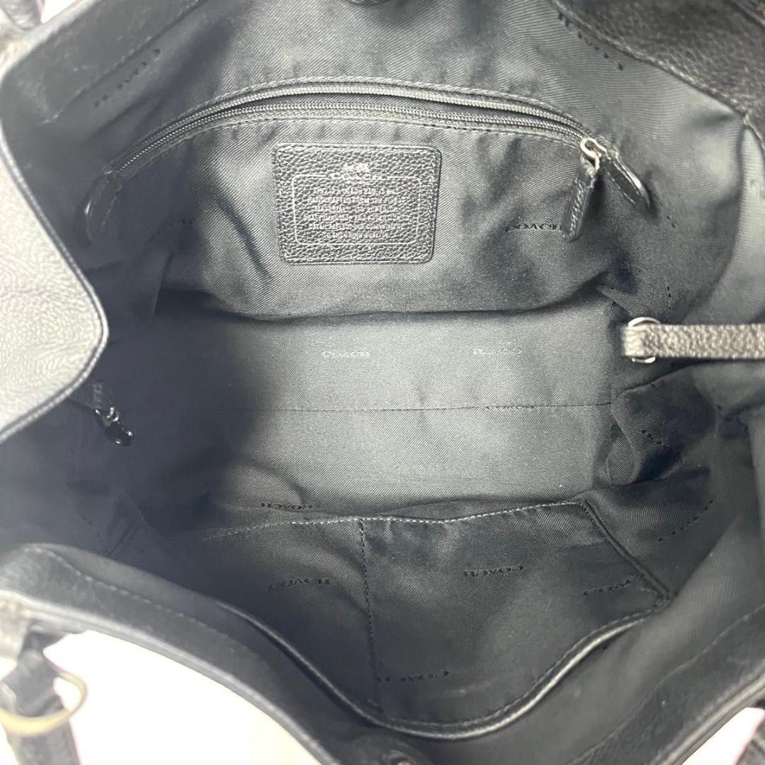 美品　コーチ　イーディー　2way ショルダーバッグ　トートバッグ　斜め掛け　黒