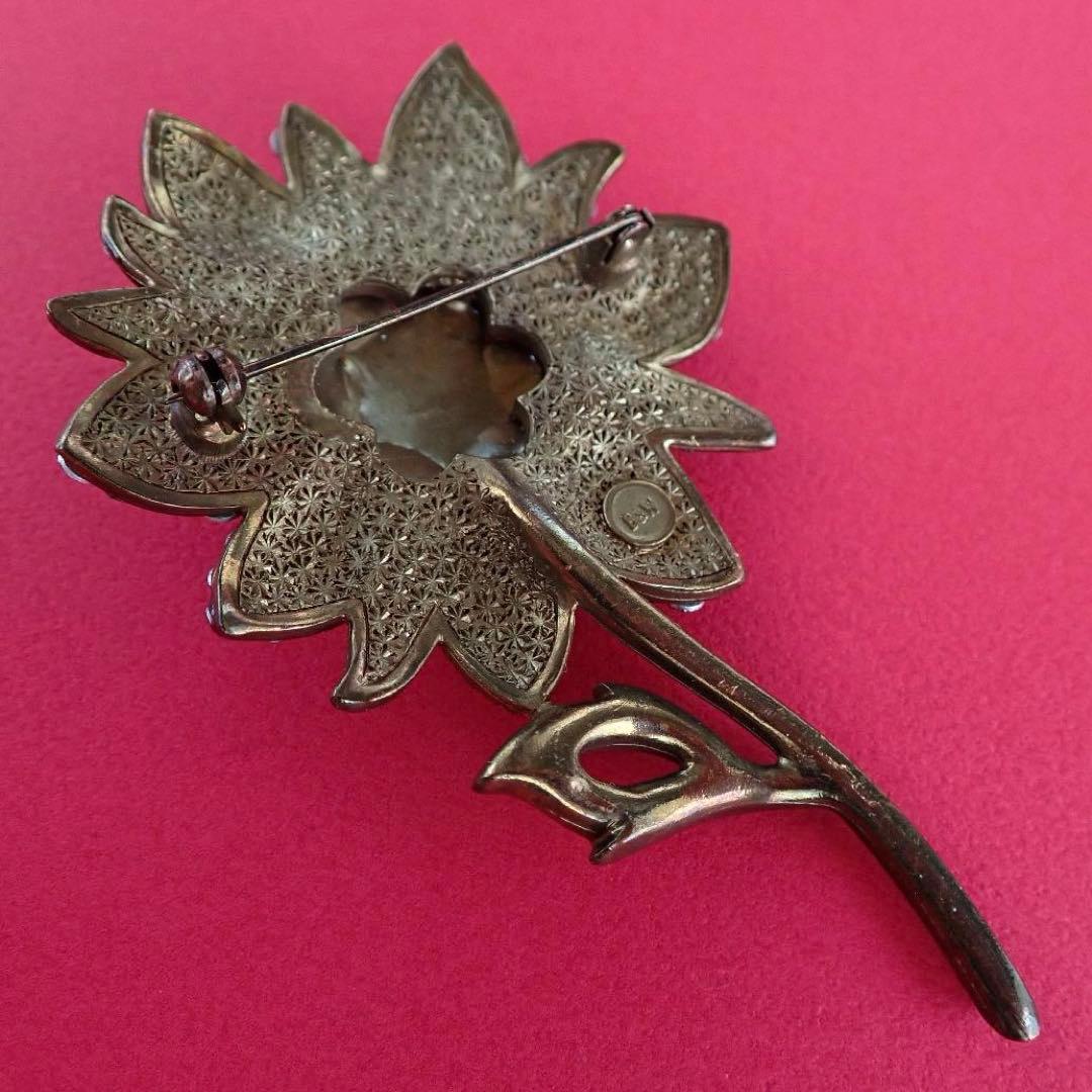 バトラーアンドウィルソン BUTLER&WILSON ブローチ オーロラストーン