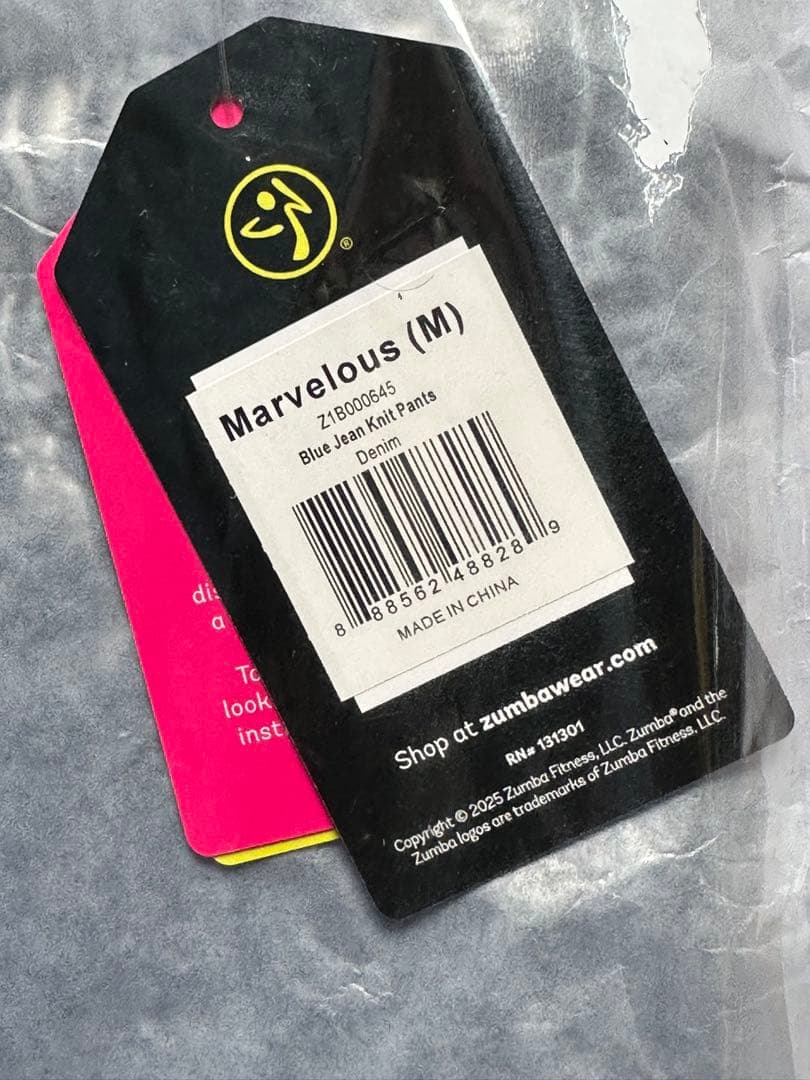 新品　正規品　ズンバ　M デニム　パンツ