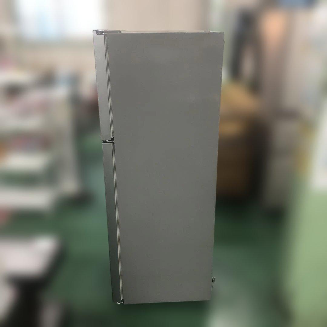 シルバー 2ドア冷蔵庫 Hisense 2019年製 227L