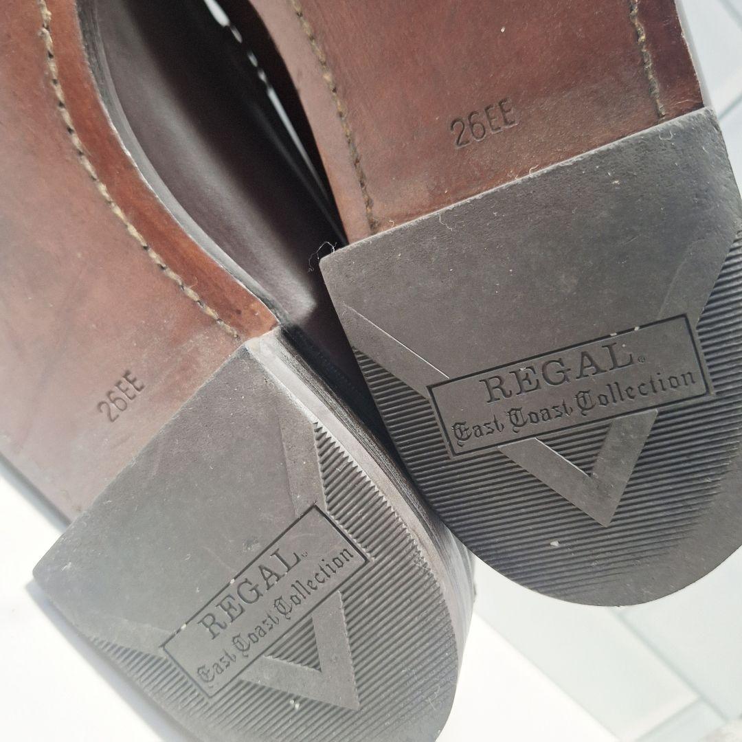 REGAL リーガル イーストコレクション コブラヴァンプ ローファー 26 茶