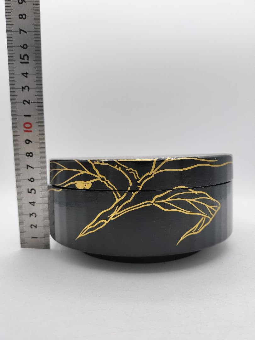 c879【新品・未使用】喰籠 桃 一関 岡房外 木箱 茶道具