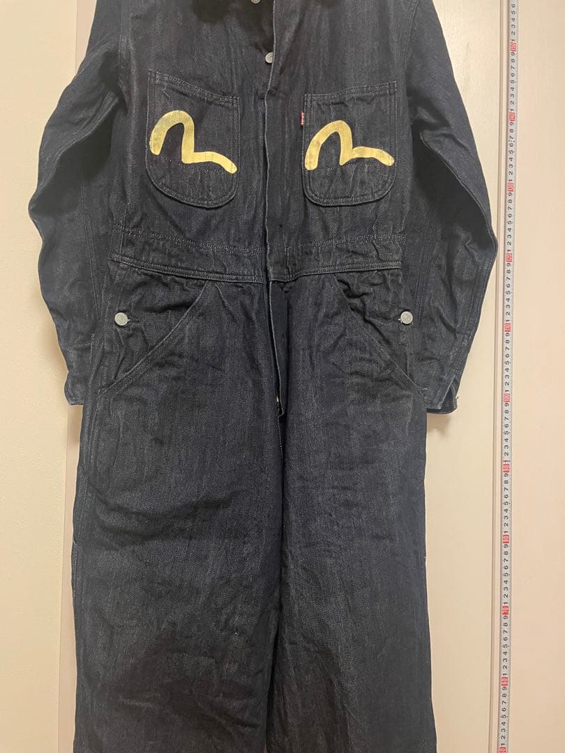 【(^^)】Evis エヴィスジーンズ　つなぎ　サイズ40