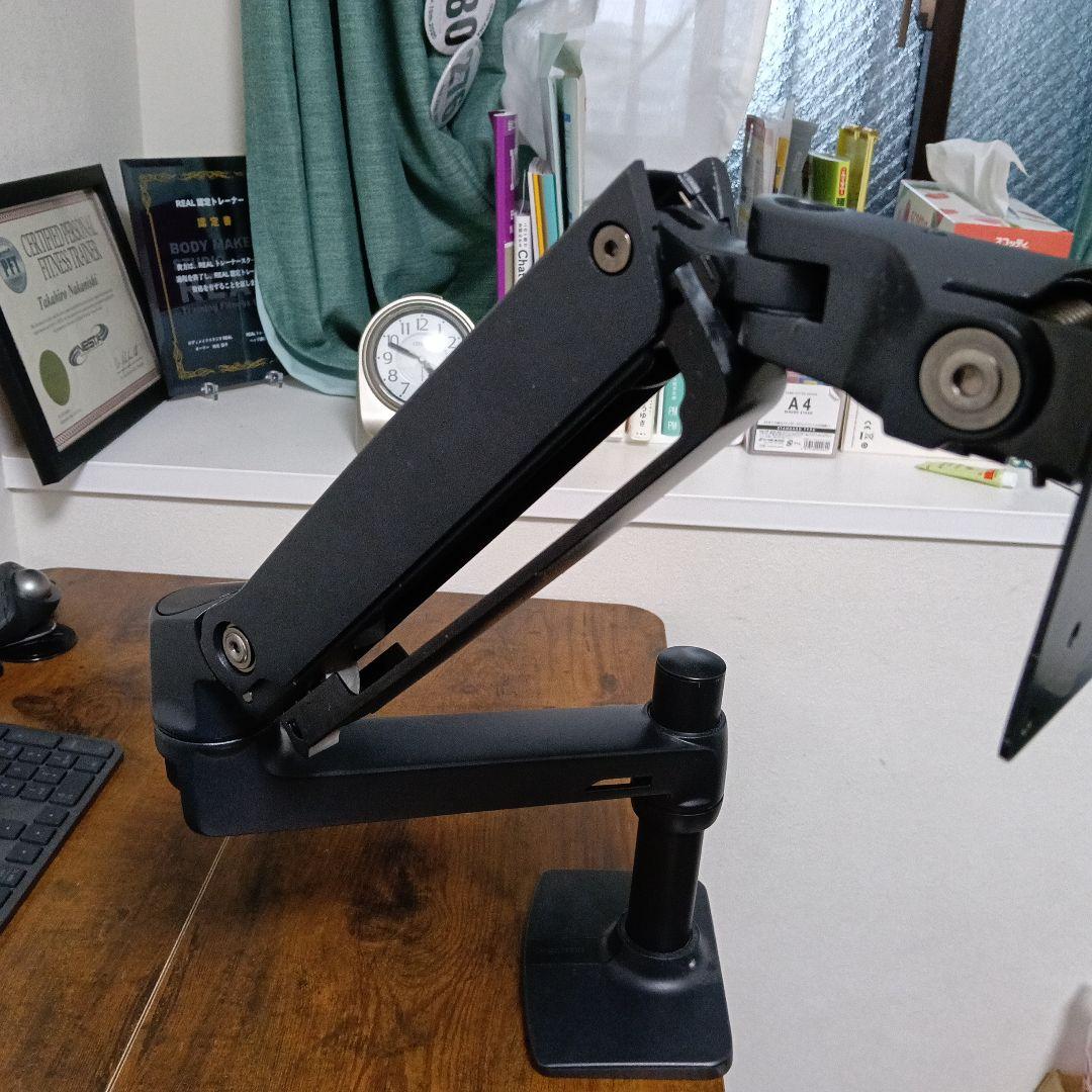 ERGOTRON エルゴトロン LX デスク モニターアーム マットブラック