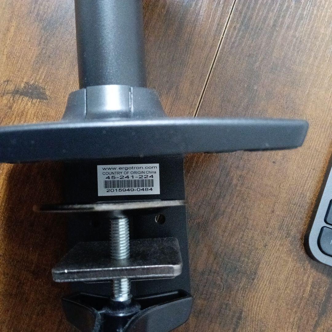 ERGOTRON エルゴトロン LX デスク モニターアーム マットブラック
