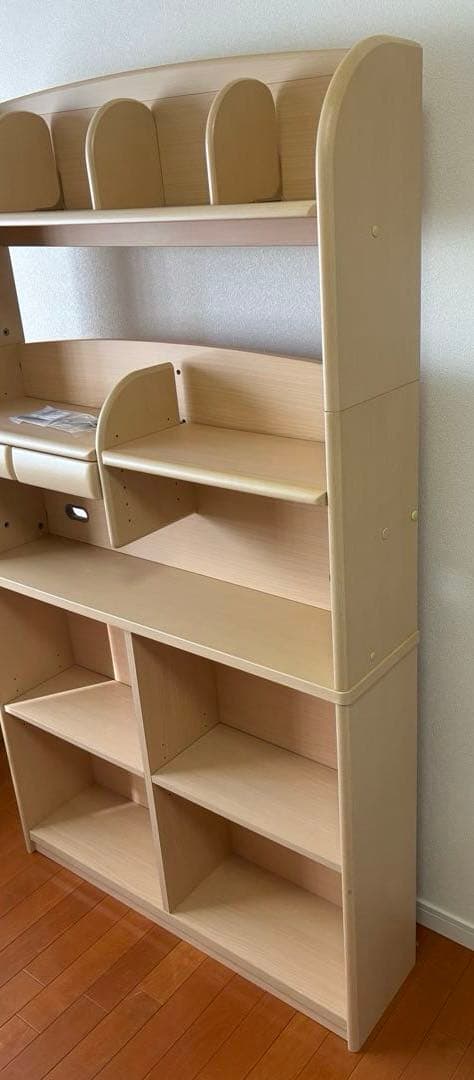 本棚 引き出し付き 可動棚